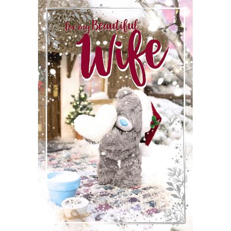 3D Holographic Beautiful Wife Me to You Bear Christmas Card £2.03